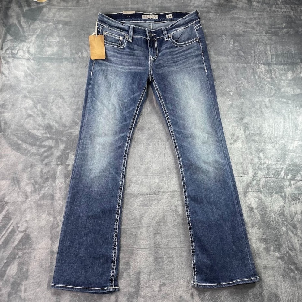 BKE Stella Low Rise Slim Fit Bootcut Womens Denim Jeans Sz 29R (29x31) NWT - Picture 3 of 6